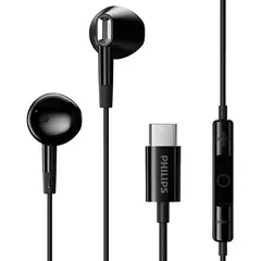 PHILIPS - Audifonos de cable tipo C TAE1020 Negros