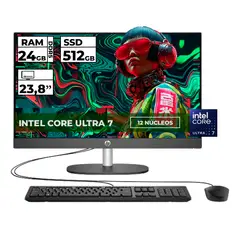 HP - TODO EN UNO PRO ONE INTEL CORE ULTRA 7-1555U 24GB RAM 512GB SSD 23.8 FHD