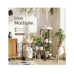 BABARIA - Soporte para plantas con espacio para más de 7 macetas