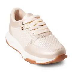PRICE SHOES - Tenis Con Plataforma Mujer 282M-521CHAMPANA