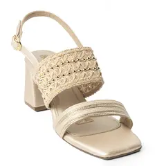 PRICE SHOES - Sandalias Elegantes Mujer 4423256CHAMPANA