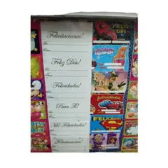 GENERICO - Tarjeta Stiker Adhesiva Marcar Regalos X 100 Und