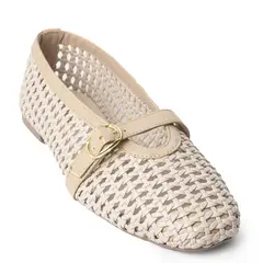 PRICE SHOES - Baletas Artesanales Mujer 4423187NUDE