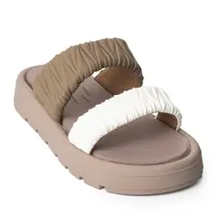 PRICE SHOES - Sandalias Con Plataforma Mujer 4424100BLANCO