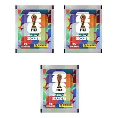 PANINI - 3 Sobres X7 Laminas cu Mundial 2026 Usa Mexico Canada