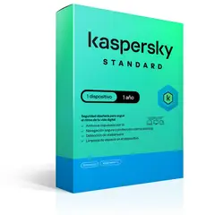 GENERICO - Antivirus Kaspersky Standard 1 Dispositivo 1 Año