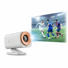 GENERICO - Mini Proyector Led Android Video Beam 2000 Lumens Miracast
