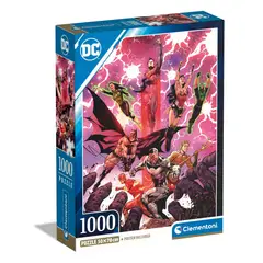 CLEMENTONI - Rompecabezas 1000 Piezas Dc Comics Adultos
