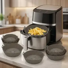 007PLUS - Molde de Silicona Reutilizable para Air Fryer 7.5”