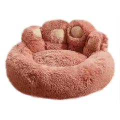 GENERICO - Cama Para Mascotas Suave Peluche Perro Gato Tipo Nido