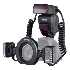 YONGNUO - Yn-24ex Ttl Twin Flash Macro Para Cámaras Negro