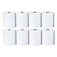 GENERICO - Rollos Papel Termico 58mm Impresoras Pos 30 Metros Pack X 8