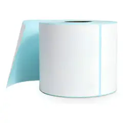 GENERICO - Etiquetas Térmicas Adhesivas De 8cmx6cm Paqx4 Rollos