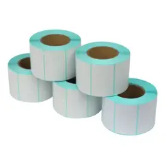 GENERICO - Etiquetas Adhesivas Térmicas 5x3 Cm Compatibilidad Universal