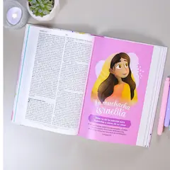 CLC - Biblia De Promesas Para Niñas Rosa Tapa Dura RVR1960 Biblia