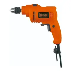 BLACK+DECKER - Taladro Percutor 3/8 PuLG Vvr 550w Tp555-b3 Color Naranja Frecuencia 60 HZ 110V