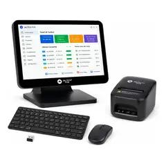 JALTECH - Kit Pos Táctil Core I7 Impresora 80mm Alta Velocid