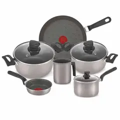 Imusa - Batería de Cocina Talent 9 Piezas Antiadherente