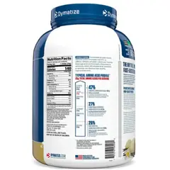 DYMATIZE - Elite 100% Whey Protein 5LB - Vanilla ENVIO RAPIDO