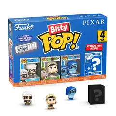 FUNKO - Bitty Pop - Pixar - Carl, Russel, Tristeza,