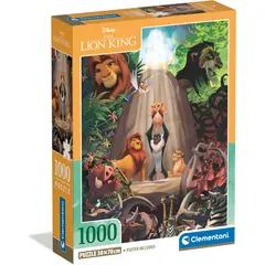 CLEMENTONI - Rompecabezas 1000 Piezas El Rey León Adultos