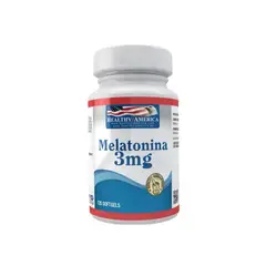 GENERICO - Melatonina 3 Mg - 120 Cápsulas - Healthy America