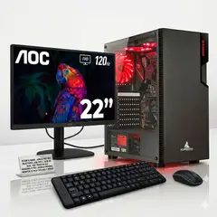 AMD - COMPUTADOR GAMER RYZEN 5 3.6 GHZ 16GB RAM AOURUS PRO WINDOWS 11 ORIGINAL WIFI BLUETOOTH USB C