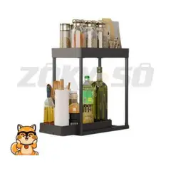 GENERICO - Organizador Multifuncional de Cocina 2 Niveles