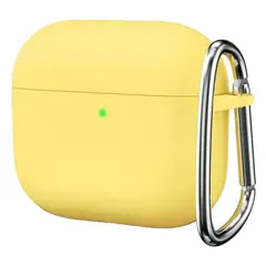 GENERICO - Estuche Forro Funda Case De Silicona Para AirPods 4 + Arnes