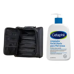 ATENEA - Neceser De Maquillaje Profesional Limpiador Facial Suave