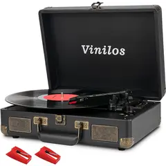 GENERICO - VITROLA 3 velocidades,Bluetooth, grabación USB, convertidor MP3!!!!!!! LPS 33-45