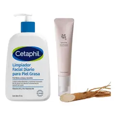 BEAUTY OF JOSEON - Crema Contorno Ojos Con Ginseng Limpiador Facial Cetaphil