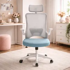 GENERICO - • Silla Escritorio Ergonómica Brazos Abatibles Soberana