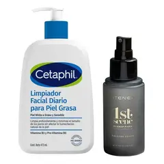 ATENEA - Spray Fijador De Maquillaje Limpiador Facial Piel Grasa