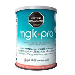 BIOSYNERGIC - Mgk+Pro Alimento en Polvo con Citrato de Magnesio, Potasio con Probióticos 180g
