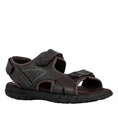 24 WALKS - Sandalia Casual de Hombre C-257 Cafe