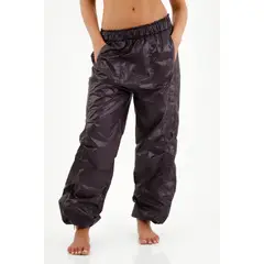 TENNIS - Pantalón morado con pretina enresortada para mujer