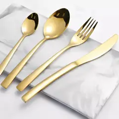 GENERICO - SET DE CUBIERTOS ELEGANTES