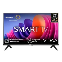 HISENSE - Televisor 32 HD 32A4NV Negro VIDAA U9