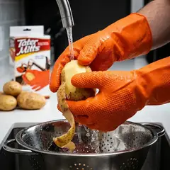 007PLUS - Guantes Peladores de Papa Anticorte Reutilizables