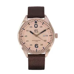 YESS - Reloj Café Para Hombre 230907-03