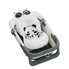 MULTIPLACE COLOMBIA - Bañera Plegable Para Bebe Con Termometro Y Cojin