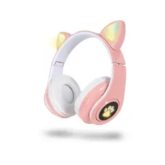 GENERICO - DIADEMA BLUETOOTH OREJA MOD STN-28 ROSADO