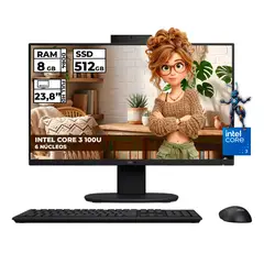 ASUS - TODO EN UNO INTEL CORE 3-100U 8GB RAM 512GB SSD 24 FHD