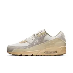 NIKE - Tenis Hombre Air Max 90 Premium Marrón