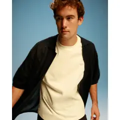 ATMOS - Camiseta Boxy Con Estampado Frontal Para Hombre Blanco