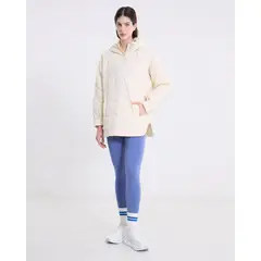 ATMOS - Chaqueta Acolchada Hoodie Funcional para Mujer Deportiva Color Beige Marca