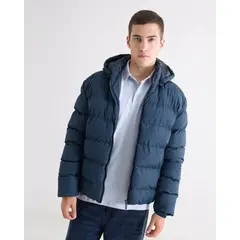 SEVEN SEVEN - Chaqueta Puffer Para Hombre Azul