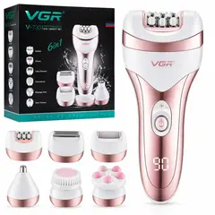 VGR - DEPILADORA PARA MUJER 6 EN 1
