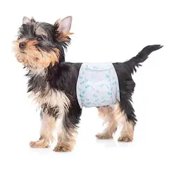 GENERICO - Pañal Desechable Para Mascota Macho Talla S Por 12 Und